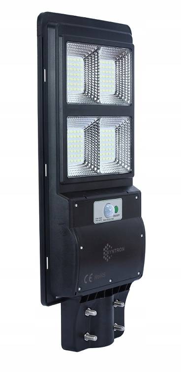 296_7 Lampa Solarna Uliczna 120W z pilotem i uchwytem