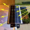 Lampa Solarna Uliczna 360W z pilotem i uchwytem