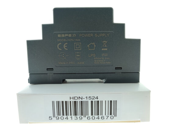 e4725df73caeedcd683c715f0979bcca Zasilacz na szynę DIN 24V 15W 0.63A HDN PRO