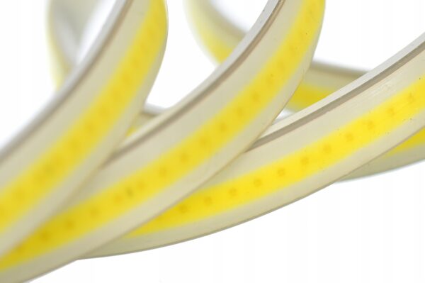 Taśma LED COB 230V 14W Różowa Linia światła