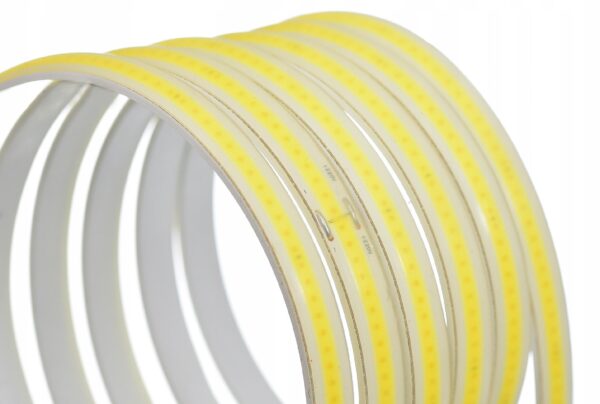 Taśma LED COB 230V 14W Różowa Linia światła