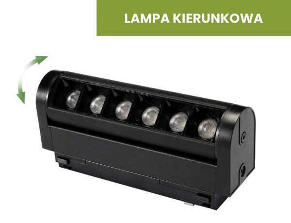 967_4 Lampa magnetyczna DOTS Slim Line 6W 4000K