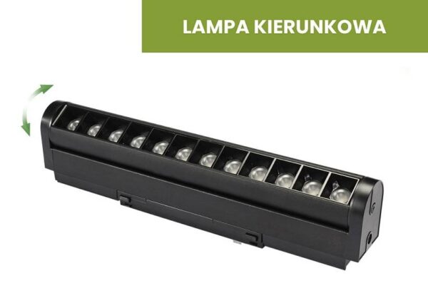 968_5 Lampa magnetyczna DOTS Slim Line 12W 3000K