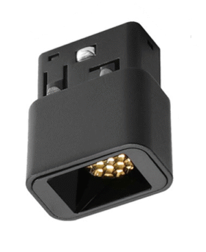 Soczewka magnetyczna kwadrat Black Line 2W 3000K