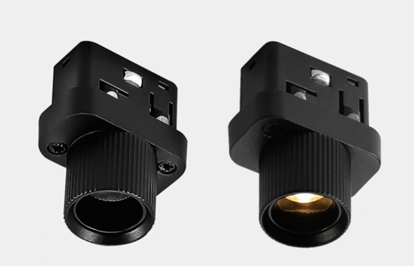 993_2 Soczewka magnetyczna okrągłą Black Line 2W 4000K