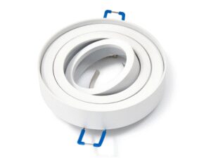 Oprawa halogenowa okrągła biała Busto Mini ruchoma