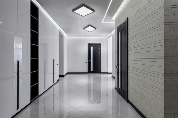 d9145510c1e00f86790188406983d6fc Panel LED czarny natynkowy 12W 4000K kwadratowy