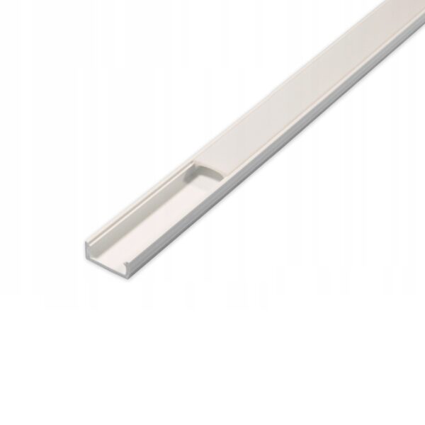 fc386c03c11925c9810d60d3e898b0cb Profil LED PCV 16x7mm biały z mlecznym kloszem 1 metr