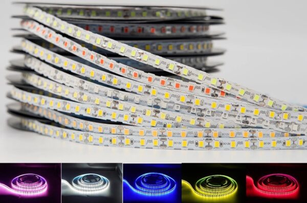 138ce1c4d5578f2bc3f485d75896f013 Taśma LED 12V S-SHAPE 6mm PRO 9.6W/m 120xSMD2835 - Cytrynowa