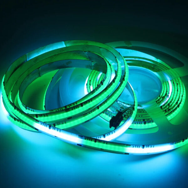 Taśma LED COB Cyfrowa RGBW Zimna 24V SK6812 16W/m 896 LED