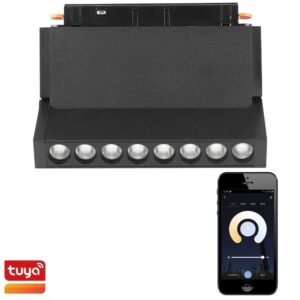 05f3be2953fc2a74dec3f1507facf8c6 Reflektor Magnetyczny Spot Tuya Smart 10W Multi White