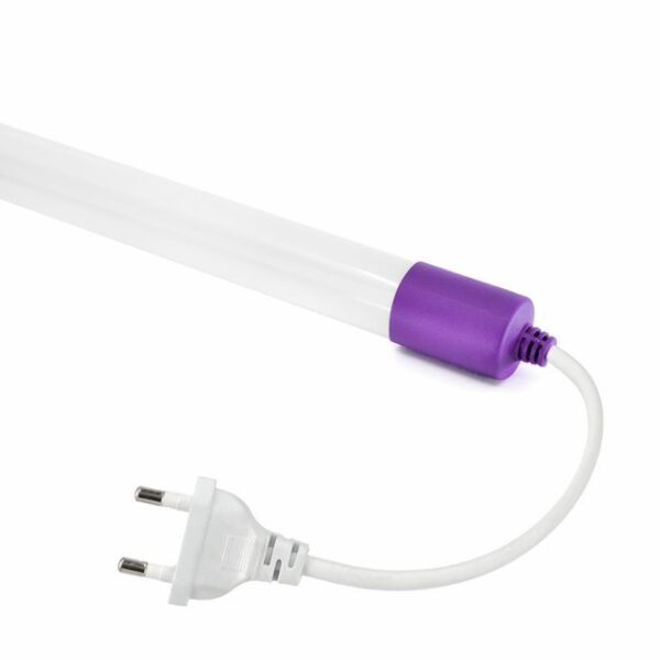 6d3bba485b832aae570c1f3b7738ce61 Świetlówka LED Neon Tube 18W z wtyczką 230V Fioletowa
