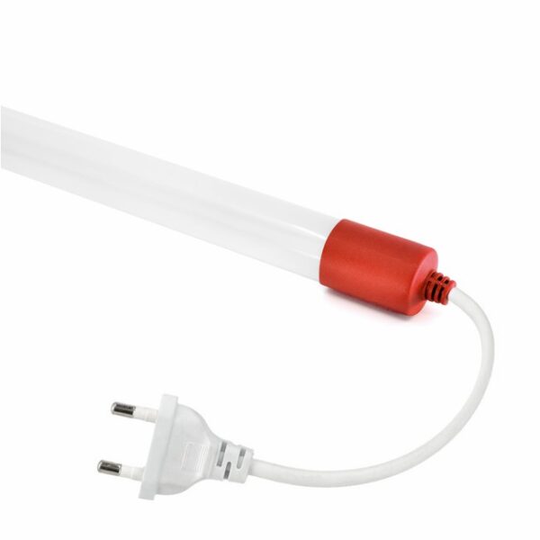 abf866407e39cc24b119e9049fd082ba Świetlówka LED Neon Tube 18W z wtyczką 230V Czerwona