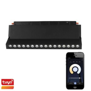 bfcd8a2389fd98a1413ef0480ff848c2 Reflektor Magnetyczny Spot Tuya Smart 18W Multi White