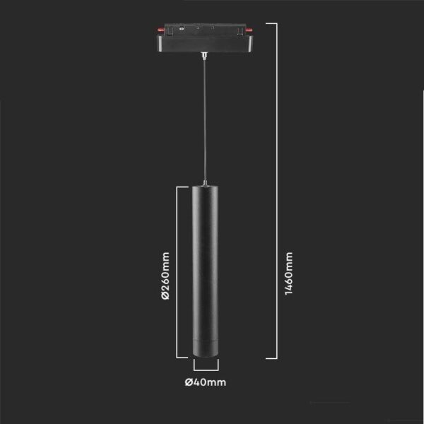 cdf5b0c4ed256d42e258b8b73b8b7c15 Lampa wisząca Magnetyczna Tuya Smart 8W Multi White