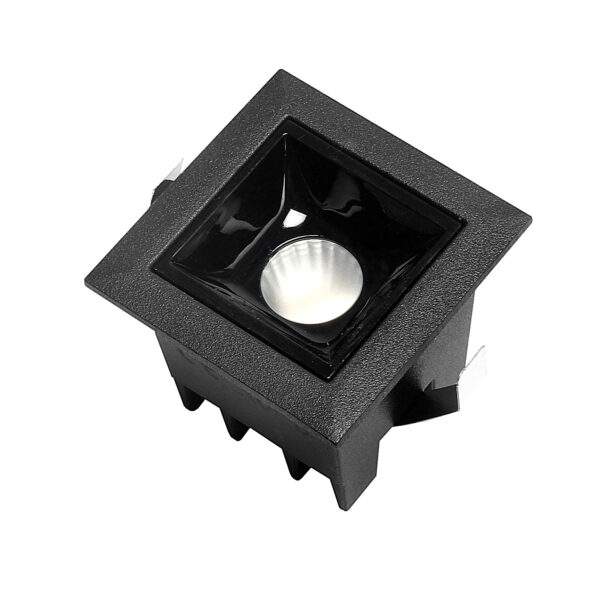 Oprawa LED wpuszczana LEX 1-point 2W 4000K czarna