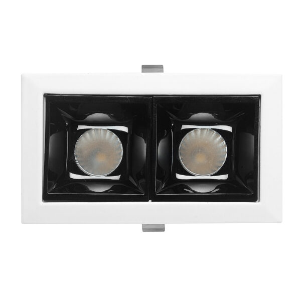 578_4 Lampa LED wpuszczana LEX 2-points 4W 3000K biała