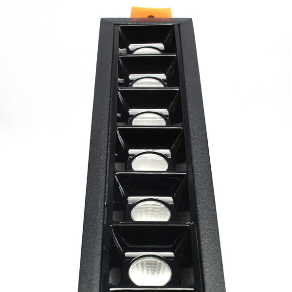 590_5 Lampa LED wpuszczana LEX 15-points 30W 3000K czarna