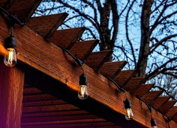 8cedf8addbb34fa068bdb2676da13431 Girlanda ogrodowa 10m + 20 żarówek LED Filament 1W