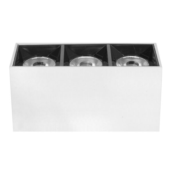 Lampa LED natynkowa LEX 3-points 9W 4000K biała