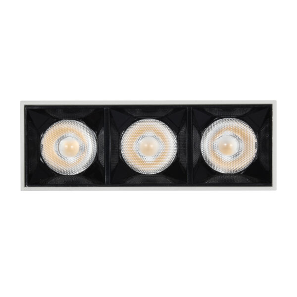 Lampa LED natynkowa LEX 3-points 9W 4000K biała
