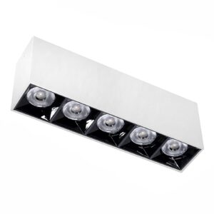 1059_4 Lampa LED natynkowa LEX 5-points 15W 3000K biała