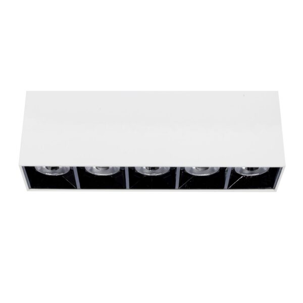 Lampa LED natynkowa LEX 5-points 15W 4000K biała