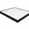 356_1 Panel LED 60x60 natynkowy Czarny 60W 3000K