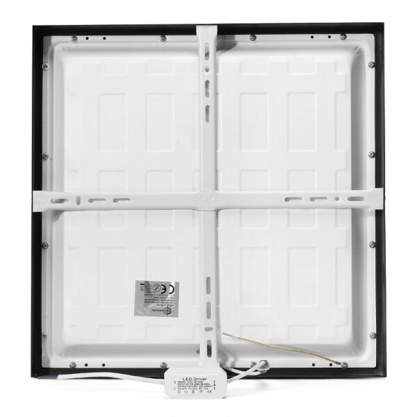 645_4 Panel LED 40x40 natynkowy Czarny 36W 6000K
