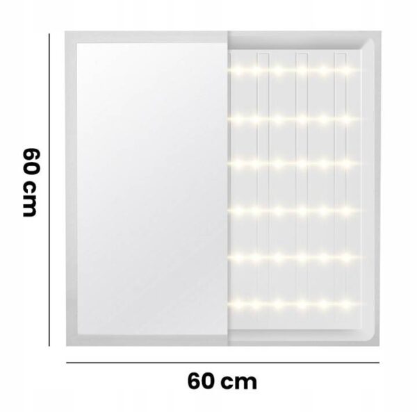 950_2 Panel LED 60x60 natynkowy Pro 40W 5200lm 4000K