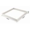 8104c3042aff03cd43adf773962c21b0 Ramka natynkowa 60x60 PC biała do paneli LED