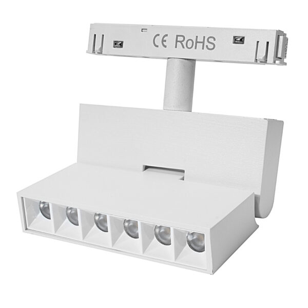 Reflektor Magnetyczny Spot Biały 6W 3000K White Line 3-fazy Typ B