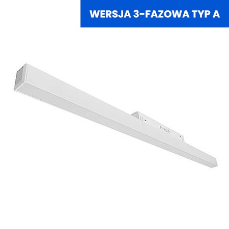 1af2bc1908a23fc5e99499ba5ff0c3f8 Lampa Liniowa Magnetyczna 30W 4000K White Line 3-fazy Typ A
