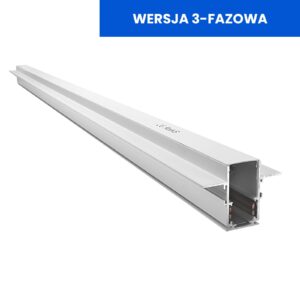 4be1741376bb66878691bcce84fc20dd Szyna Magnetyczna White Line 3-fazy Wpuszczana 100cm Biała