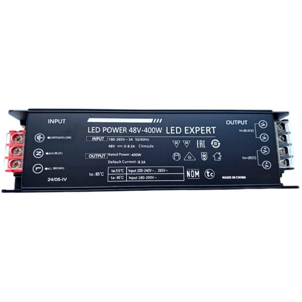 9ed77618b9a60dd6e36adefb1550fd15 Zasilacz LED 48V 400W 8.3A Slim Expert