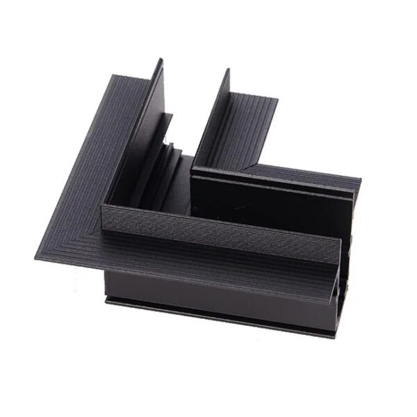 cb86e020aedd2a52075a18d42f9ff329 Łącznik narożny do szyn wpuszczanych 12,5mm Czarny