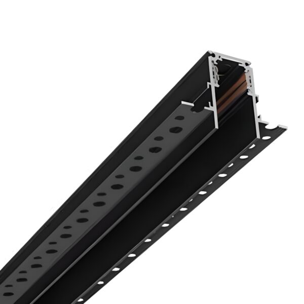 cfe3fc4a393992681cdc50647be565bc Szyna Magnetyczna Wpuszczana GK 12,5mm 3m Czarna