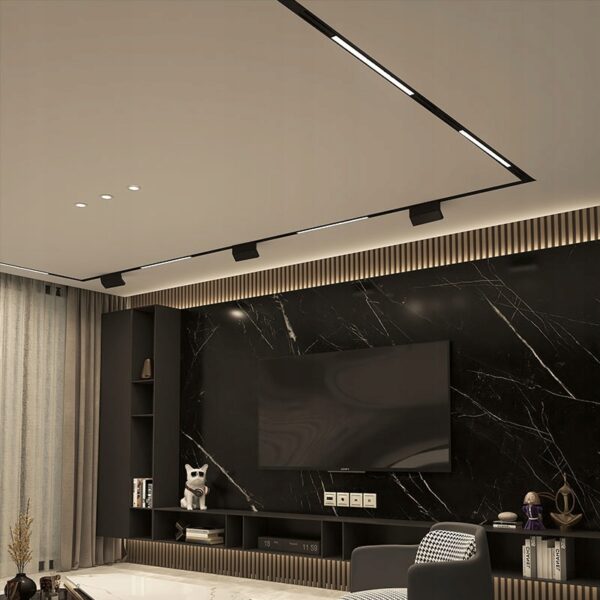 Lampa Magnetyczna Liniowa Flood 48W 120cm 3000K