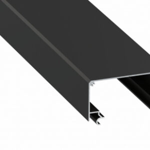 01fe46bfdab822d13a866fa05c5d Profil montażowy LARGO M2 czarny lakierowany 3 m