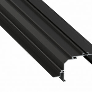 04b58e503996b68a404b25bf13b9 Profil montażowy LARGO M4 czarny lakierowany 1 m