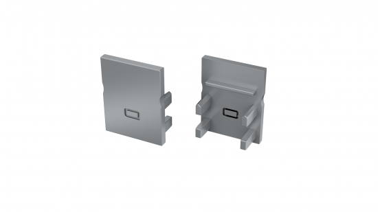 0c092450209d548bd8ed99a8fb71 Zaślepka do profilu SLIMO srebrna lakierowana 2w1