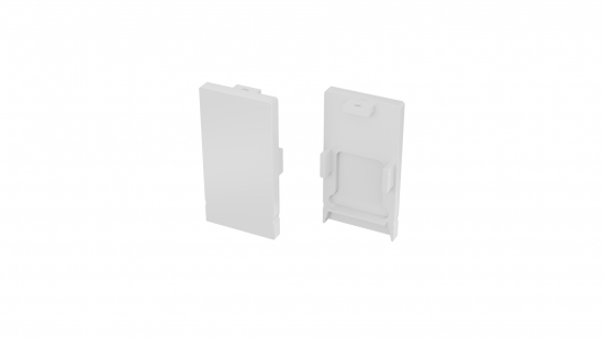 Zaślepka ALU do profilu FIXO biała