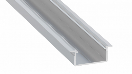 Profil LED wpuszczany GEMI surowy 3 m