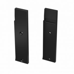 17b88a9fdde6f8104c219b7ee3e3 Zaślepka ALU do profilu FLARO czarna lewa flat