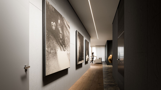 Profil LED GK kątowy DUO czarny lakierowany 3 m