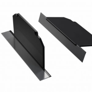 1be33e8f87c6e1c45c8891aa4fb1 Zaślepka ALU do profilu LARGO M3 czarna pełna