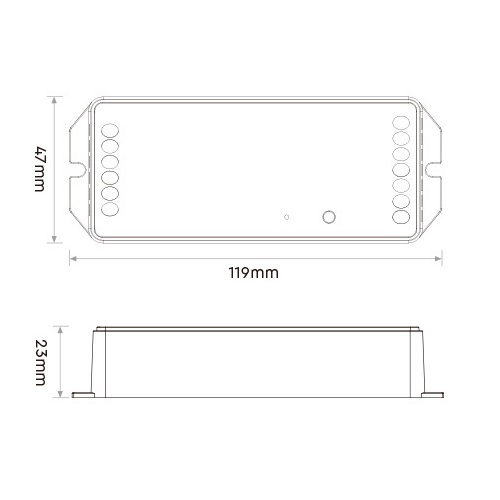 Sterownik LED 5w1 Mono/CCT/RGBW 12-48V 20A MiLight PR5