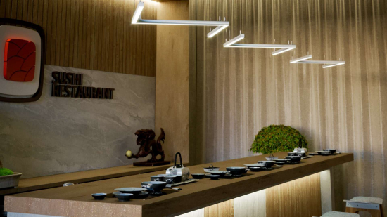 Profil LED nawierzchniowy DILEDA czarny lakierowany 3 m