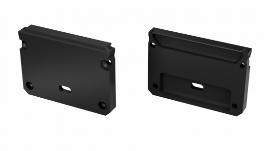 3625b8254fcb7f192bbbde327110 Zaślepka ALU do profilu ILEDO czarna z otworem