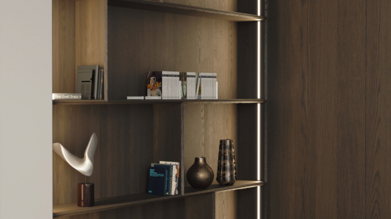 Profil LED wpuszczany GEMI surowy 2 m